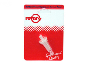 Filter Fuel 1/4" Tapered Carded Fits Snapper/Kees: 1-1777, 1-4359, 394358, 394358, 394358s, 7014359, 7014359