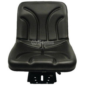 Seat Compact suspension, black vinyl, adjustable Seat Compact suspension, black vinyl, adjustable
