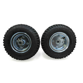 6" Steel Wheel Package - Studded Tires - 60 Tooth Sprocket