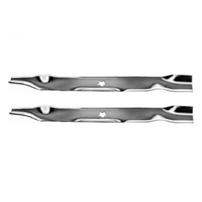 Set Of (2) Blades Ayp 19-5/8"X5 Point Star Mulcher Replaces: AYP/ROPER/SEARS 134148  AYP/ROPER/SEARS 139774