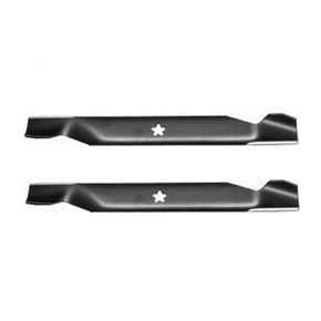 Set Of (2) Blades Ayp 19"X 5 Point Star Replaces: AYP/ROPER/SEARS 138497 AYP/ROPER/SEARS 127842 Set Of (2) Blades Ayp 19"X 5 Point Star Replaces: AYP/ROPER/SEARS 138497 AYP/ROPER/SEARS 127842