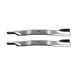 Set Of (2) Blades Fits Bobcat 16-1/4"X 5/8" Replaces: Fits Bobcat/RANSOMES 112111-01 GRAVELY 0450200 G Set Of (2) Blades Fits Bobcat 16-1/4"X 5/8" Replaces: Fits Bobcat/RANSOMES 112111-01 GRAVELY 0450200 G