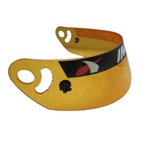 Impact Racing Mini Vapor Helmet Shield, Anti-Fog, Amber