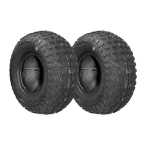 Set of (2) Knobby Tires 145X70X6 Set of (2) Knobby Tires 145X70X6
