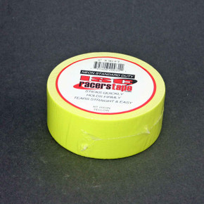 Racer's Tape, Neon Yellow 2" x 90' standard duty Racer's Tape, Neon Yellow 2" x 90' standard duty