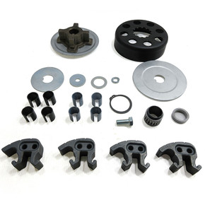 Hilliard Inferno Flame Clutch - 3/4" Bore #219 Chain 19 Teeth