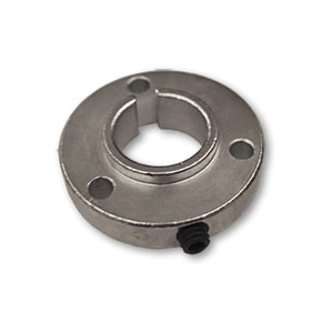 HUB, STEEL, 2.25″ OD, 1″ BORE, 1/2″ THICK, 1/4″ KEYWAY, 3 HOLE ON 1-3/4″ BOLT CIRCLE