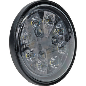 24W LED Sealed Round Hi/Lo Beam with Screw Connection 