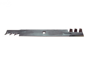 Qty (1) Copperhead Mulching Blade Fits Ayp 21"X 5 Point Star