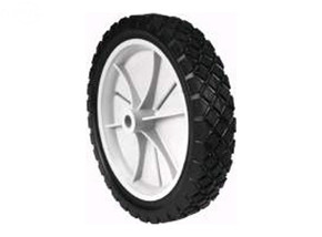 Plastic Wheel 9 X 1.75 Fits Snapper (Gray)