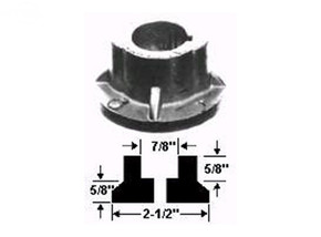 Adaptor Blade 7/8" (Hub Only)