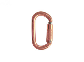 Oval Aluminum Carabiner