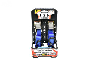 CAM LOCK TIE-DOWN SET 1" X 6' Replaces ERICKSON: 34403