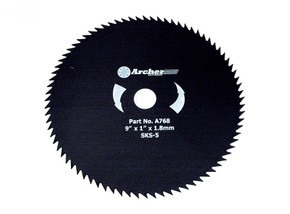 Blade Brush 9"X1" 80t Blade Brush 9"X1" 80t