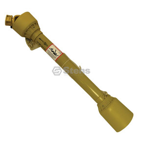 Driveline 37 3/8" L, 1 3/8" - 6 spline x 1 3/8" smooth, 540 RPM