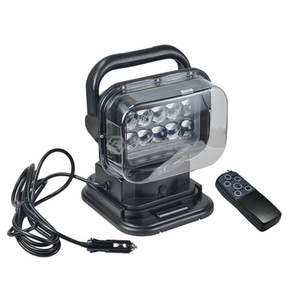 Work Light 12-24 Volt, Remote Control, 7 3/8", 10 LED, spot Work Light 12-24 Volt, Remote Control, 7 3/8", 10 LED, spot