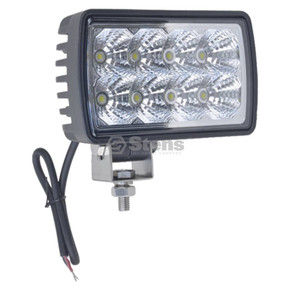 Work Light 12-24 Volt, 2" x 5", 8 LED
