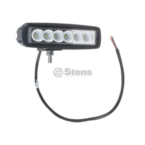 Work Light 12-24 Volt, 6 3/8" x 3 3/4", 6 LED, flood