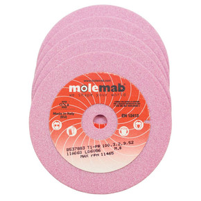 Grinding Wheel 4" x 3/16" x 3/8" box of 5