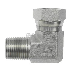 Hydraulic Adapter 90° Female NPT Swivel x Male NPT Adapter
