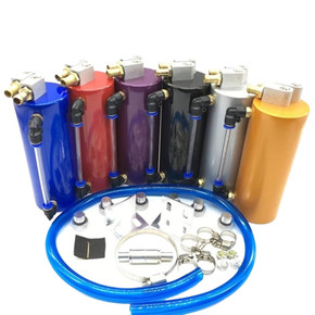 Catch Can, Large, Billet Aluminum, Blue