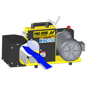 Magna-Matic MAG-8200-1 Lawn Mower Blade Sharpener 1 HP Fixed Worktable - With Port for Dust Collector