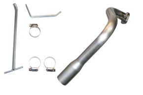 RLV EXF5012 Ghost™/Clone Complete Exhaust Kit (Pipe, Mount (Mnt5003), Silencer (Exf4104) & Clamp(Fas6584)) For Karting