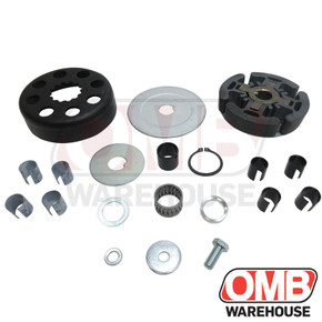 Hilliard Inferno Fury Clutch - 3/4" Bore #219 Chain 17 Teeth