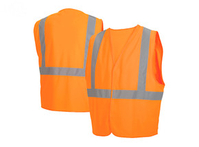 PYRAMEX SAFETY VEST ORANGE MEDIUM