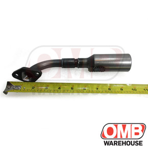 Box Stock Header and Muffler Fits Honda/Clone Predator 212cc