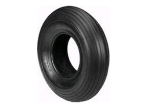 400 X 6 Fits Carlisle Ribbed Wheelbarrow Tire - 2 Ply