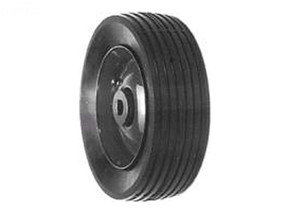6" X 1.75 Deck Wheel, 1/2" Grafoil Bushing, 1-11/16" Offset Hub