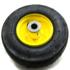 Rotary Corp Brand Wheel Caster Assembly 9x350x4 4ply (Yellow)