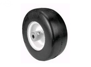 Wheel Assembly Puncture Proof 9x350x4 Fits (White) Wheel Assembly Puncture Proof 9x350x4 Fits (White)