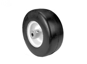 Wheel Assembly Puncture Proof 9x350x4 Fits (White)