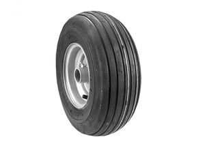 Wheel Assembly 15x600x6 4 Ply Fits Dixie Chopper (Silver)