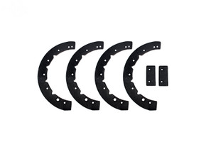 Snowblower Rubber Paddle Set Fits Mtd 731-0782 Snowblower Rubber Paddle Set Fits Mtd 731-0782