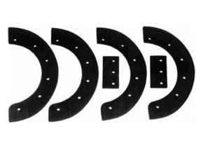 Rotary Corp Brand Paddle Rubber Snowblower Noma-sears-