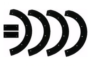 Paddle Rubber Snowblower Fits Snapper