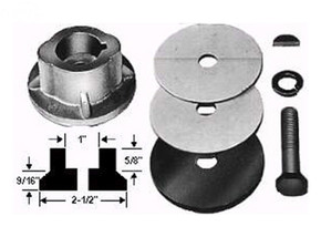 Adaptor Assembly 1" Blade