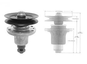 Fits 103-1105 Spindle Assembly Fits 103-1105 Spindle Assembly