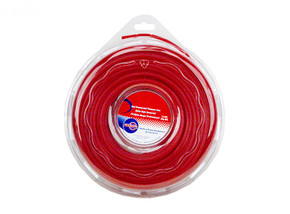Line Trimmer .130 X 1 Lb. Donut Red Commercial