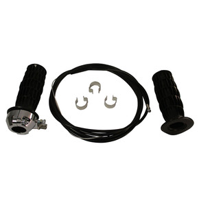 7/8" Throttle, 100" Cable, 3 Conduit Clips 7/8" Throttle, 100" Cable, 3 Conduit Clips
