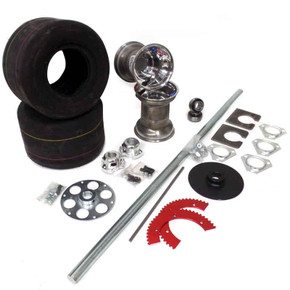 1" Complete Motorized Drift Trike Axle Package
