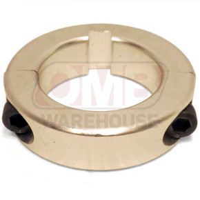 1-3/8'' Aluminum Axle Lock Collar - 1/4'' Keyway