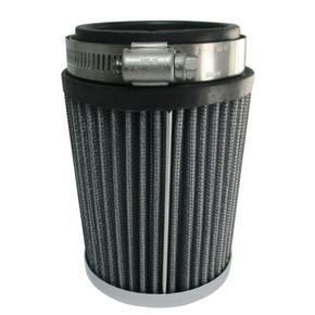 Air Filter 3-1/2" x 4" x 2-7/16" Fabric Tapered Chrome Air Filter 3-1/2" x 4" x 2-7/16" Fabric Tapered Chrome