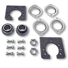 1" Standard Live Axle Bearing Kit, 2-Hole Flangettes