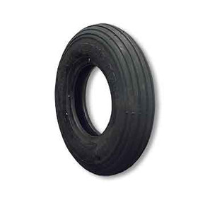 200 x 50 Ribbed Tire, 2 Ply, 2.1" Wide, 7.5" OD, Round Profile 200 x 50 Ribbed Tire, 2 Ply, 2.1" Wide, 7.5" OD, Round Profile