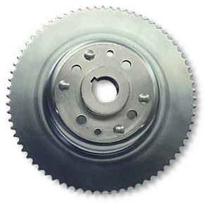 72 Tooth 35 Chain 4-1/2" Sprocket Drum Riveted to Mini-Hub 1-1/4" Bore 72 Tooth 35 Chain 4-1/2" Sprocket Drum Riveted to Mini-Hub 1-1/4" Bore