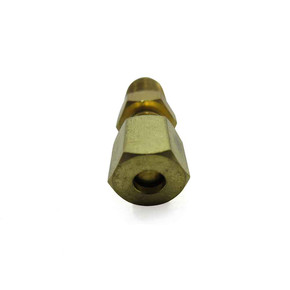 Male Connector Brass Fitting, 3/16" Tube to 1/8" N.P.T.